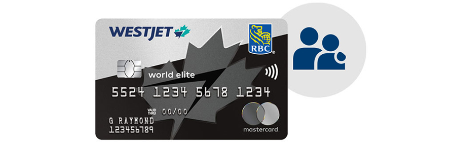 Image of the WestJet RBC® World Elite Mastercard‡