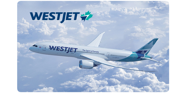 Tarjeta de regalo electrónica de WestJet