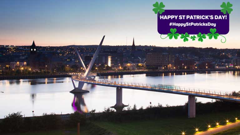 Le Peace Bridge, Derry-Londonderry