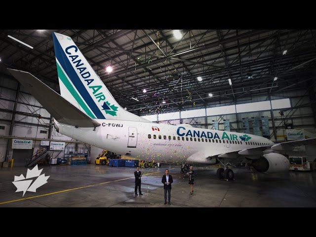 Canada Air plane