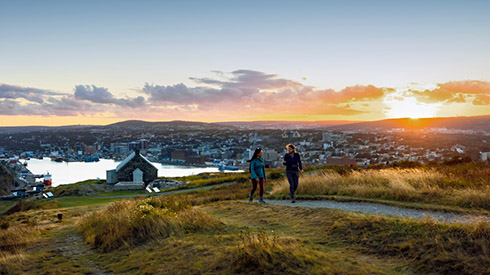 Signal Hill at Sunset