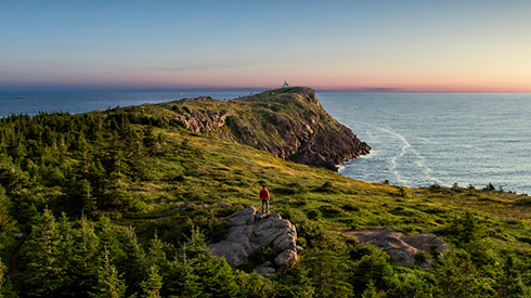 Sunset View of Cape Spear