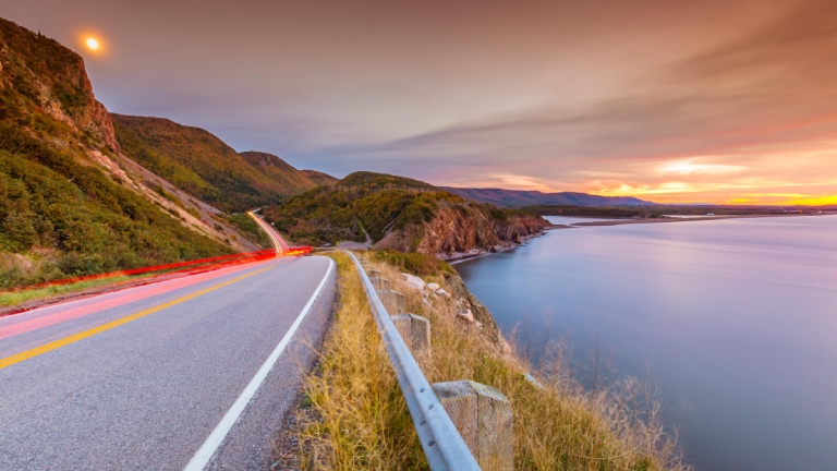 Sunet on Cabot Trail