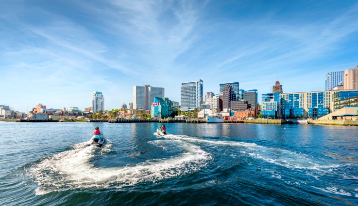 Watersports in Halifax Harbour