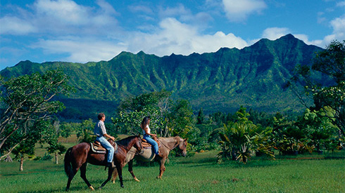 Horseback riding, Kauai