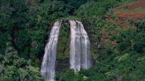 Opaekaa Falls, Wailua Homesteads, Hawaii