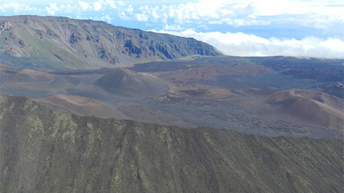 Haleakala Volcano Crater, Makawao, Hawaii