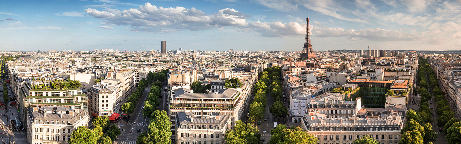Paris and Eiffel Tower