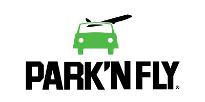 Park and fly airport logo