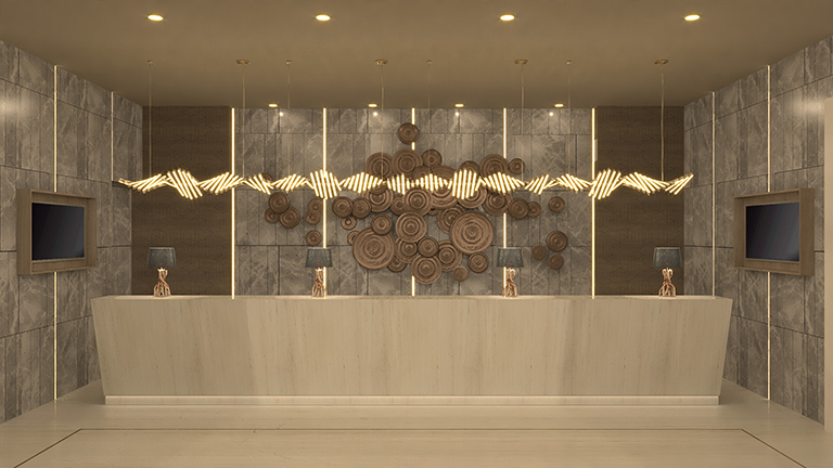 Main Lobby Reception Check In