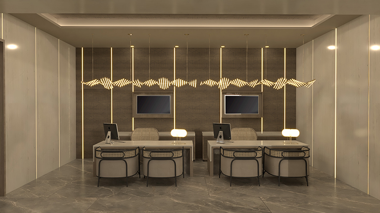 Diamond Club Reception Desk Check In