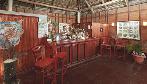 Bar sur la plage
