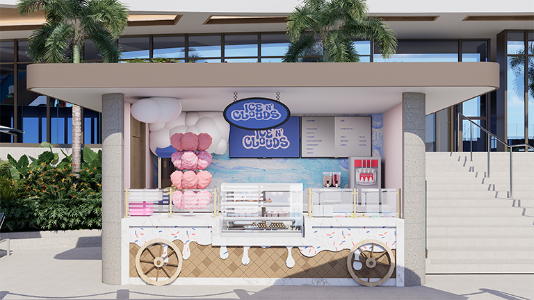 Ice Cream Parlor - Render