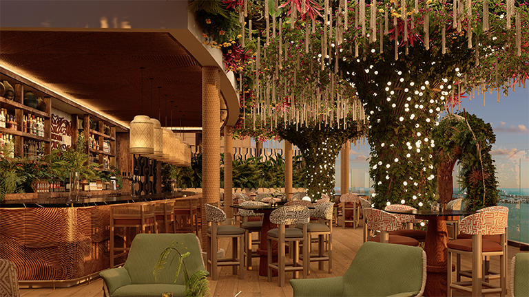 Restaurant - Render