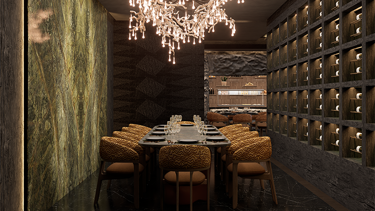 Restaurant - Render