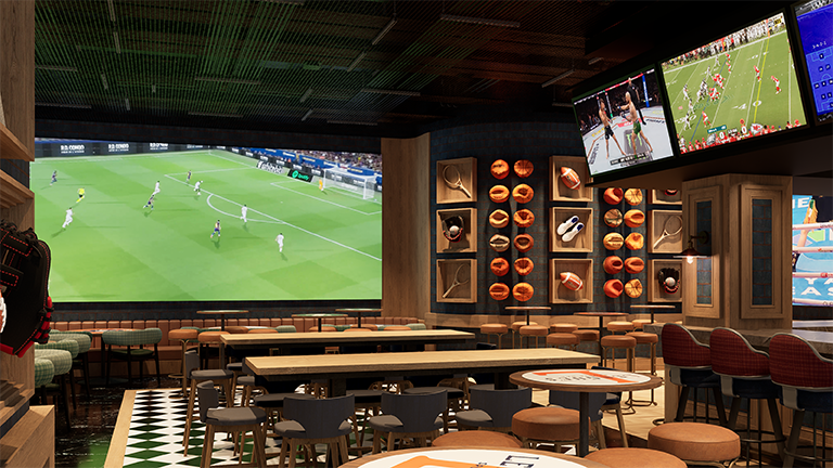 Sports Bar - Render