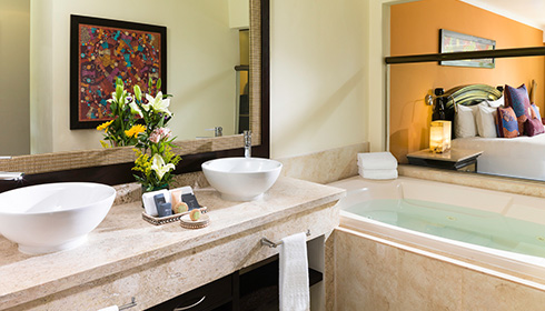 Luxury Jr. Suite bathroom