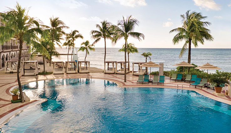 Pool and ocean view