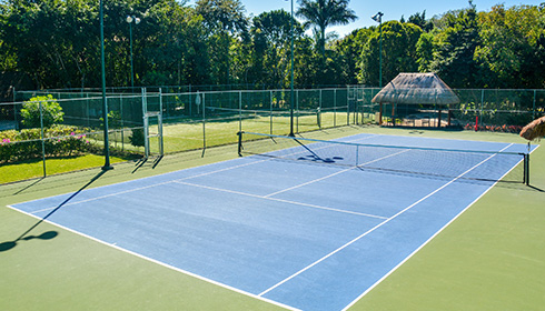 Terrain de tennis