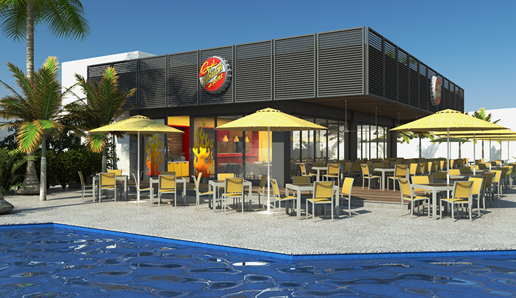 Guy's! Burger joint - artist rendering