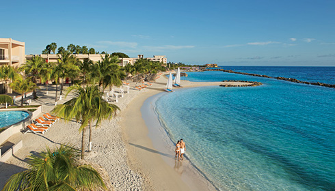 Plages de sable blanc de Curacao