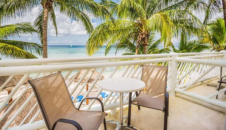 Chambre de luxe avec vue sur l'océan - balcon