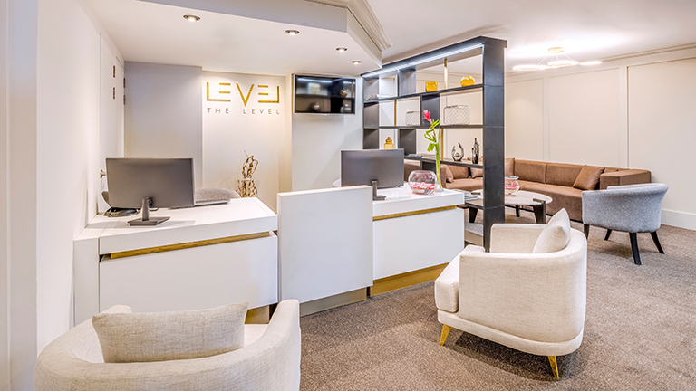 The Level Check In Reception 