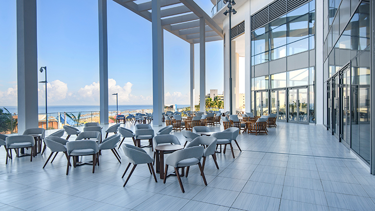 Hotel Gran Muthu Habana - Terrasse du hall principal 