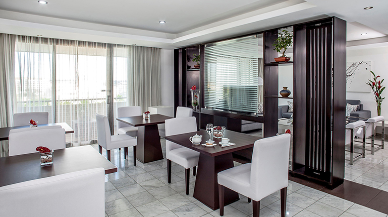 The Level Lounge - Exclusive relaxing atmosphere for The Level Guests