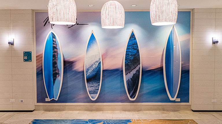 Matt Bauer’s Surf Wall 