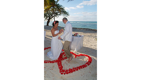 Mariage sur la plage