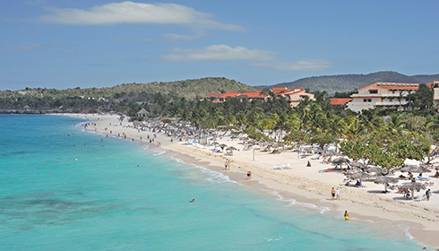 Vue de la plage