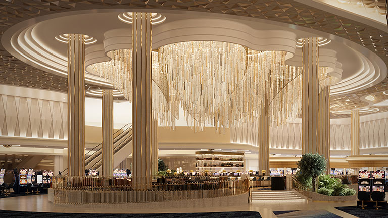 Casino Central Bar - artist rendering