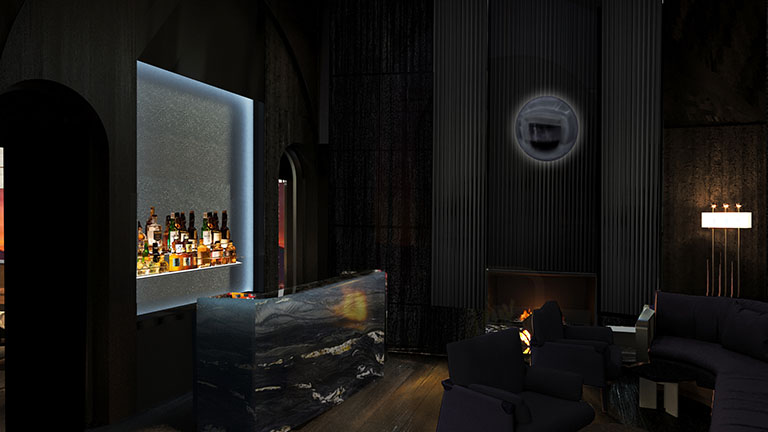 Ito Whisky Lounge - artist rendering