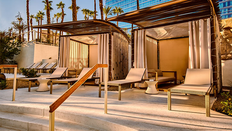 Resort Pool Cabanas