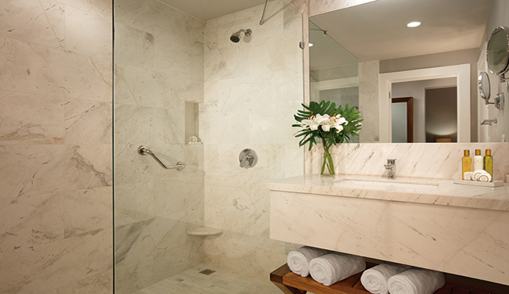 Chambre de luxe avec vue sur les tropiques - Salle de bain