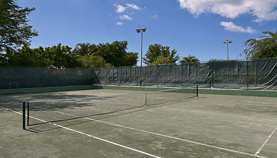 Terrains de tennis