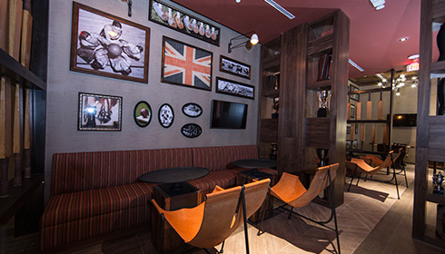 Union Jackz Private Lounge Area