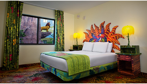 The Lion King Family Suite - Bedroom