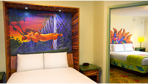 The Lion King Family Suite - Table Bed