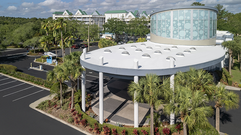 Main Entrance at the Holiday Inn Resort Orlando Suites - Waterpark