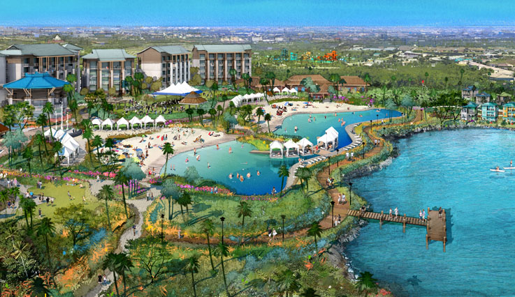 Resort rendering overview