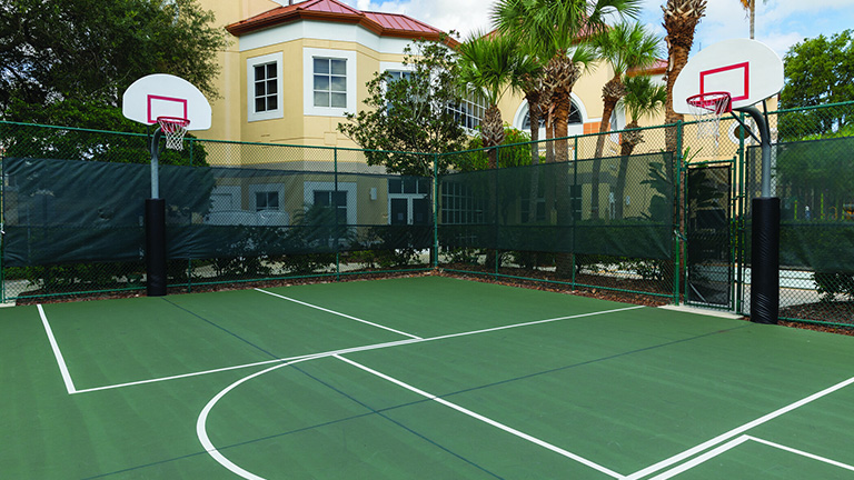 Basketball courts