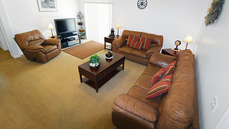 Silver living room