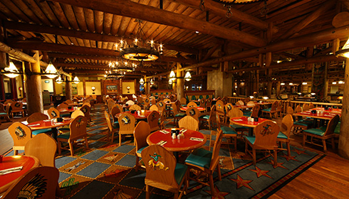 Whispering Canyon Café dining area