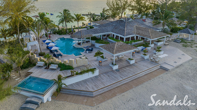 Aerial view - Barefoot Cay