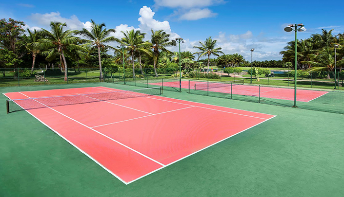 Tennis courts