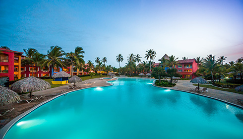 Vue de la piscine