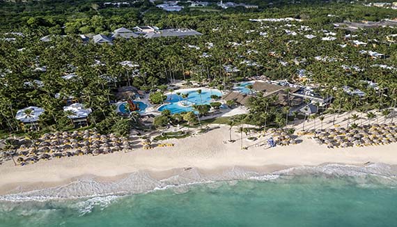 Resort aerial view