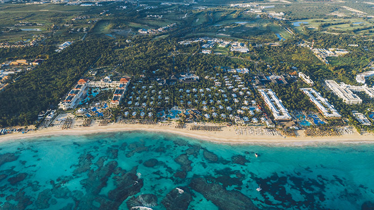 Resort aerial view